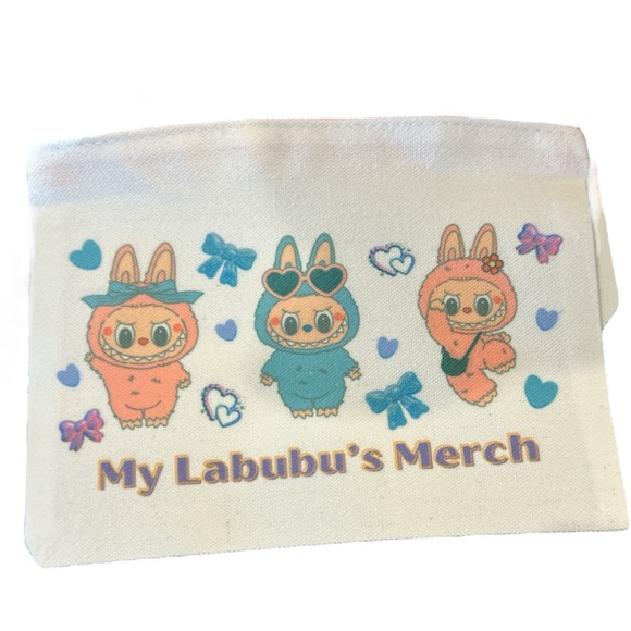 Labubu Merch Zip Pouch - Picture 3 of 4